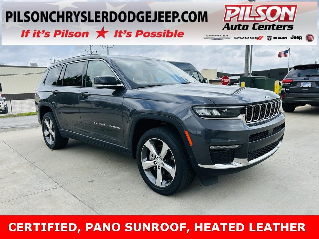 used 2022 Jeep Grand Cherokee L car, priced at $35,500