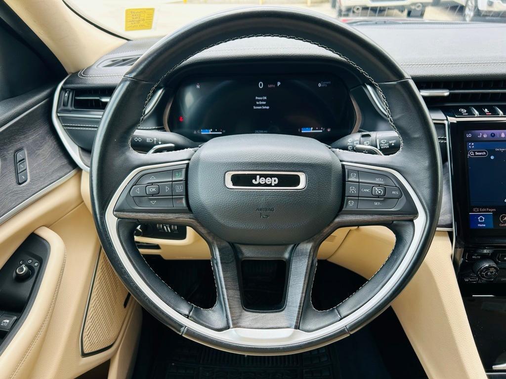 used 2022 Jeep Grand Cherokee L car, priced at $35,000