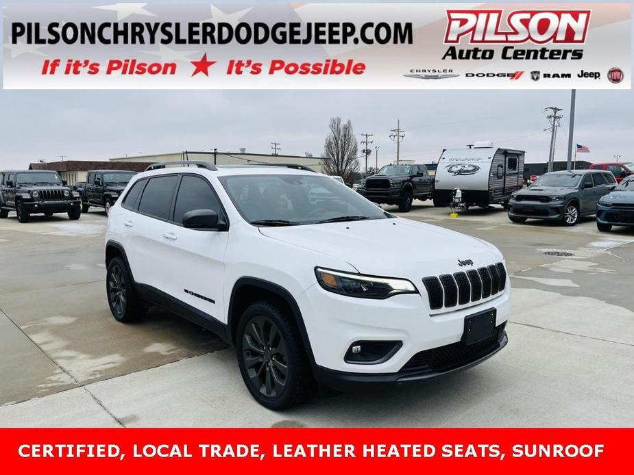 used 2021 Jeep Cherokee car, priced at $22,700