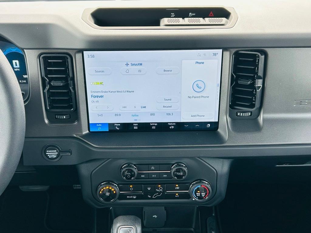 new 2025 Ford Bronco car, priced at $39,925