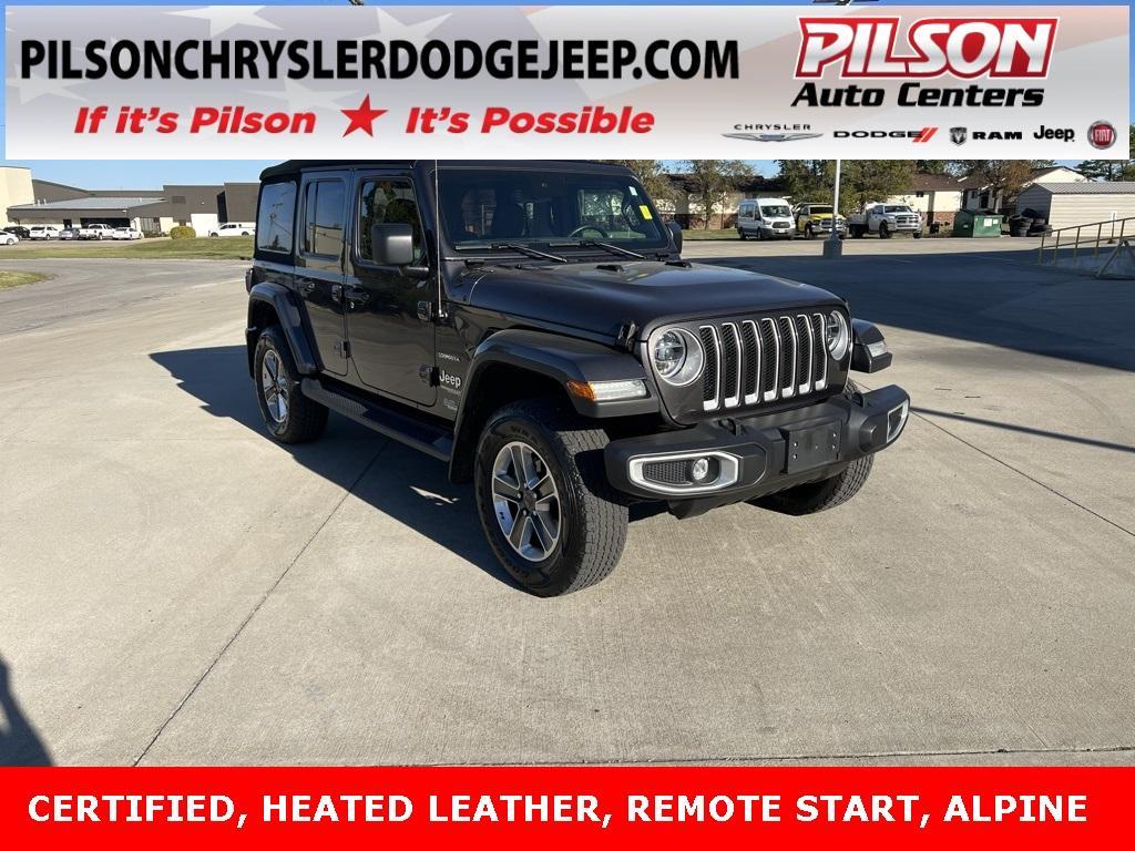 used 2021 Jeep Wrangler Unlimited car, priced at $37,000