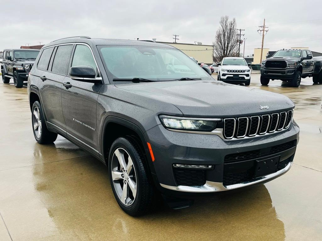 used 2022 Jeep Grand Cherokee L car, priced at $35,500