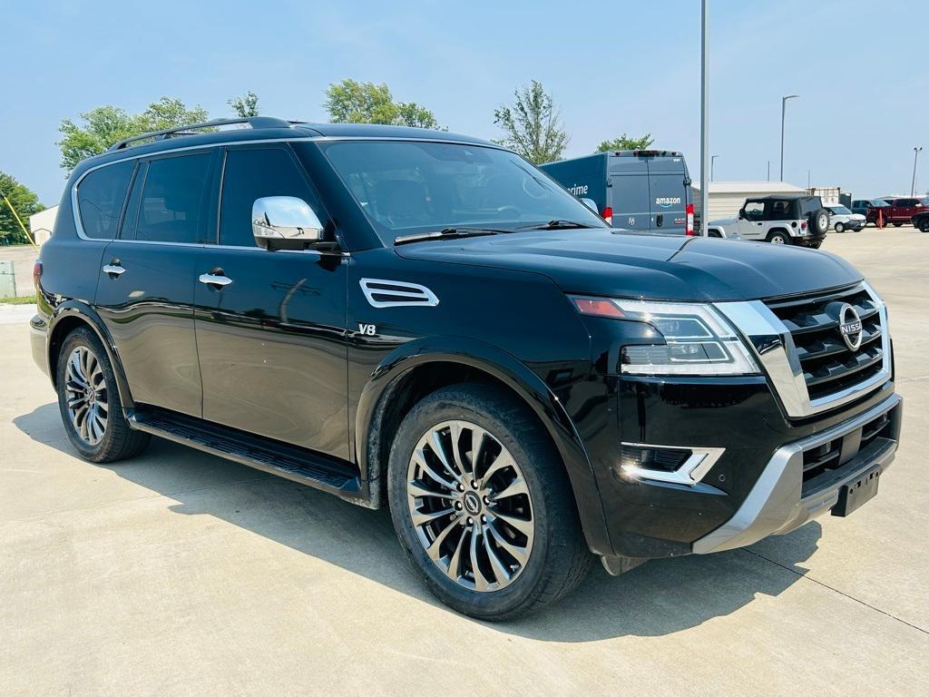 used 2021 Nissan Armada car, priced at $41,500