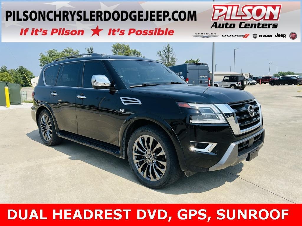 used 2021 Nissan Armada car, priced at $41,500