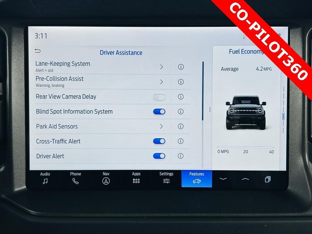 new 2025 Ford Bronco car, priced at $58,944