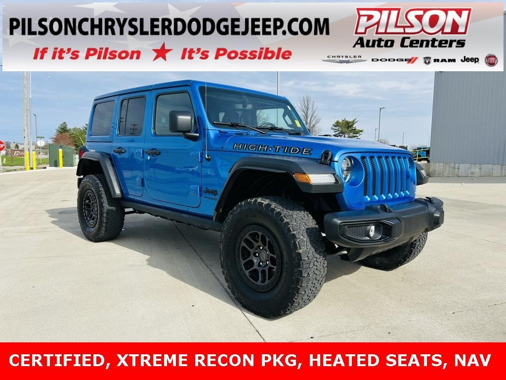 used 2022 Jeep Wrangler Unlimited car, priced at $40,500
