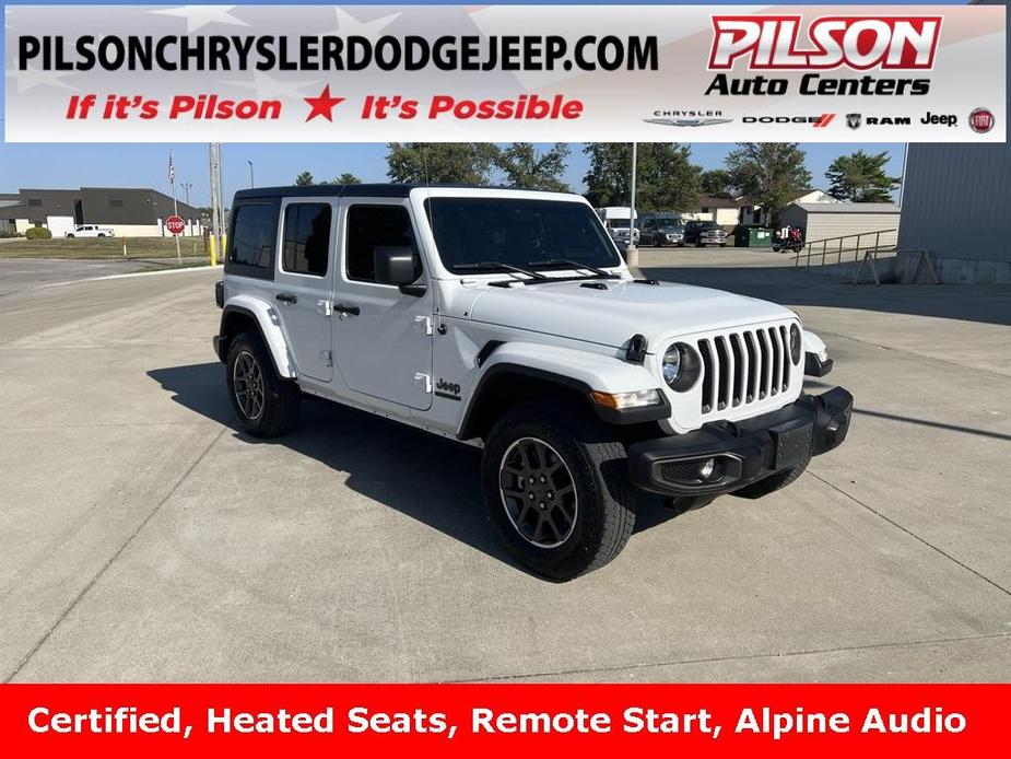 used 2021 Jeep Wrangler Unlimited car, priced at $31,000