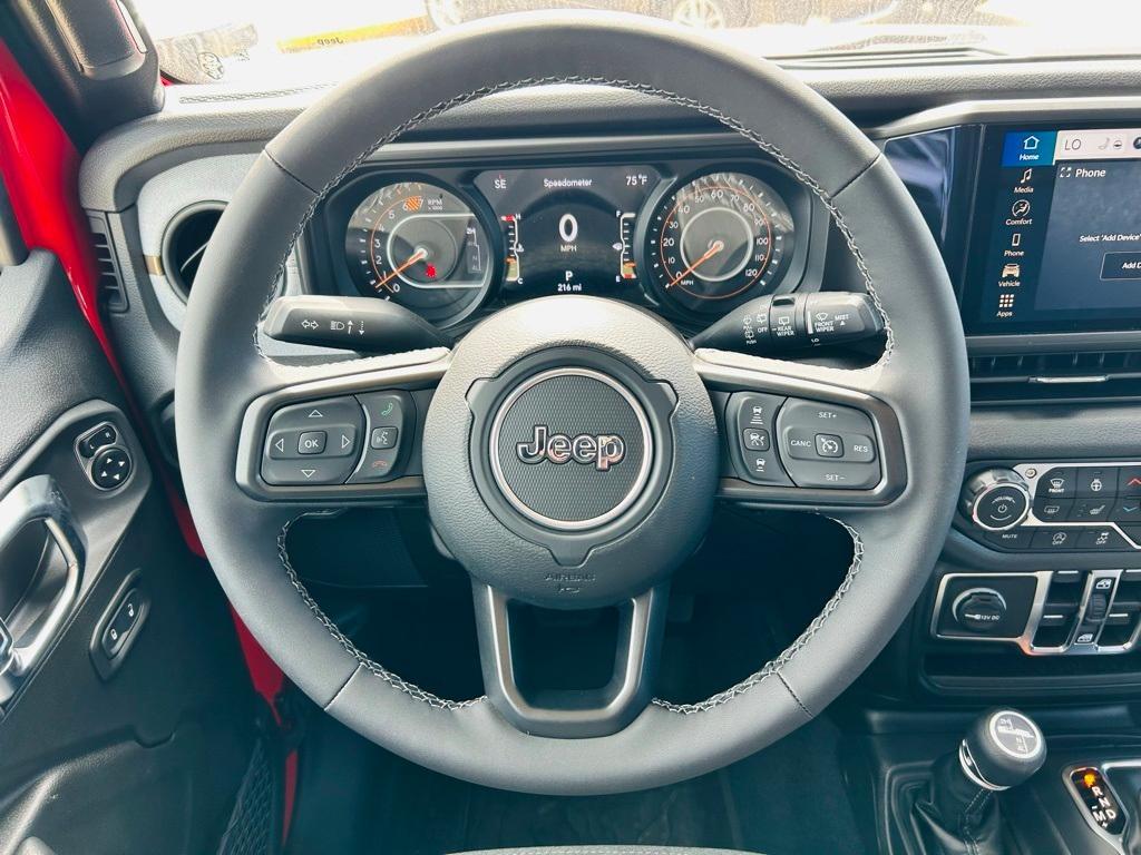 new 2025 Jeep Wrangler car, priced at $45,018