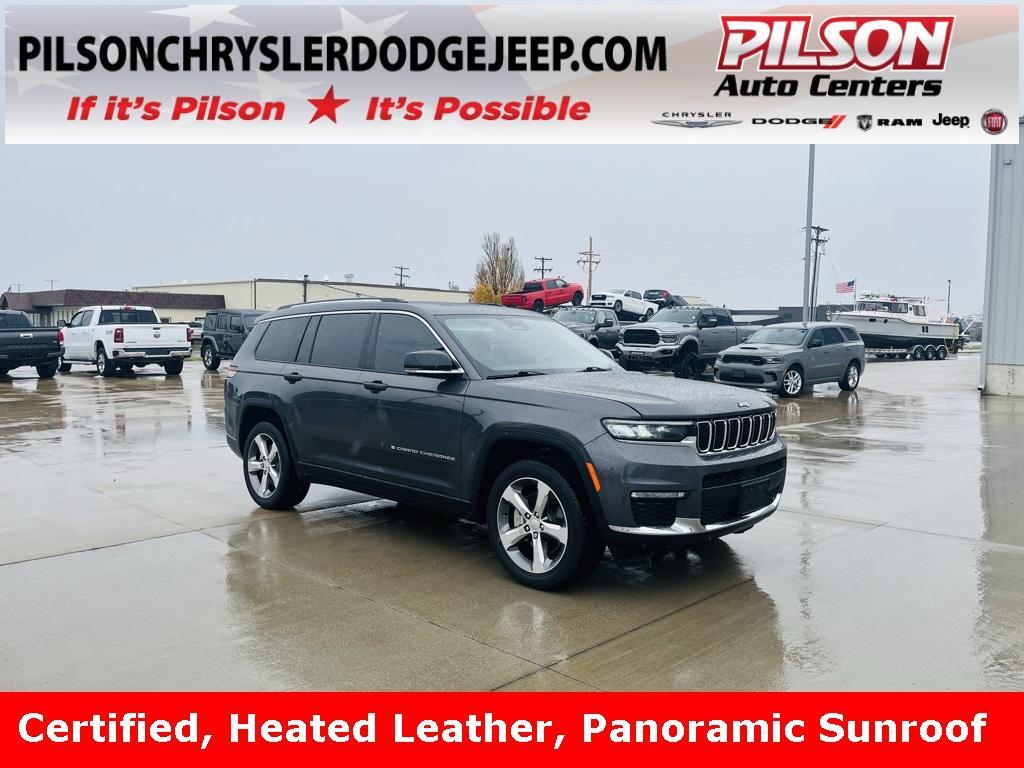 used 2021 Jeep Grand Cherokee L car, priced at $31,000