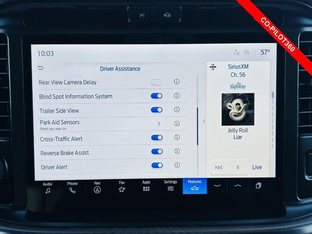 new 2025 Ford F-150 car, priced at $73,500