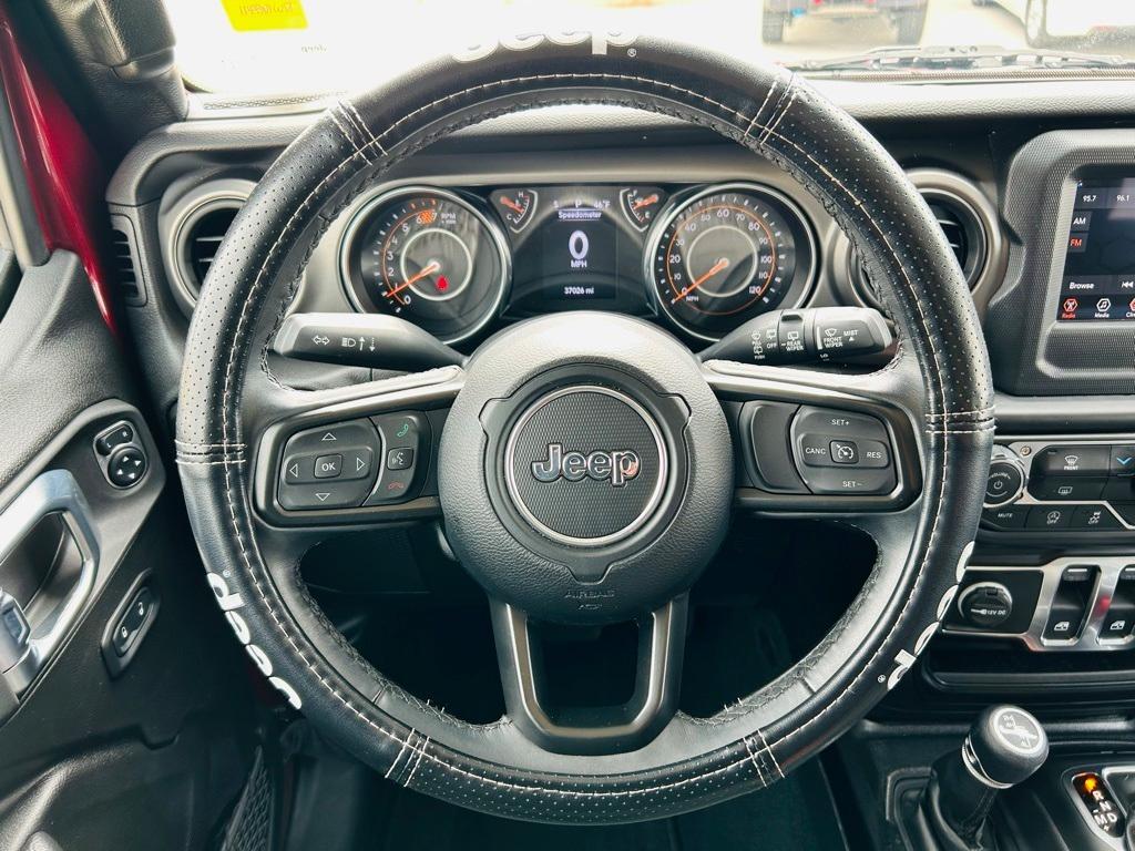 used 2022 Jeep Wrangler car, priced at $28,000