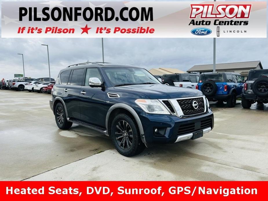 used 2017 Nissan Armada car, priced at $16,000