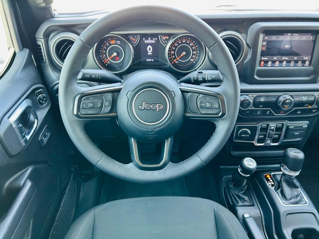 used 2023 Jeep Wrangler car, priced at $35,600