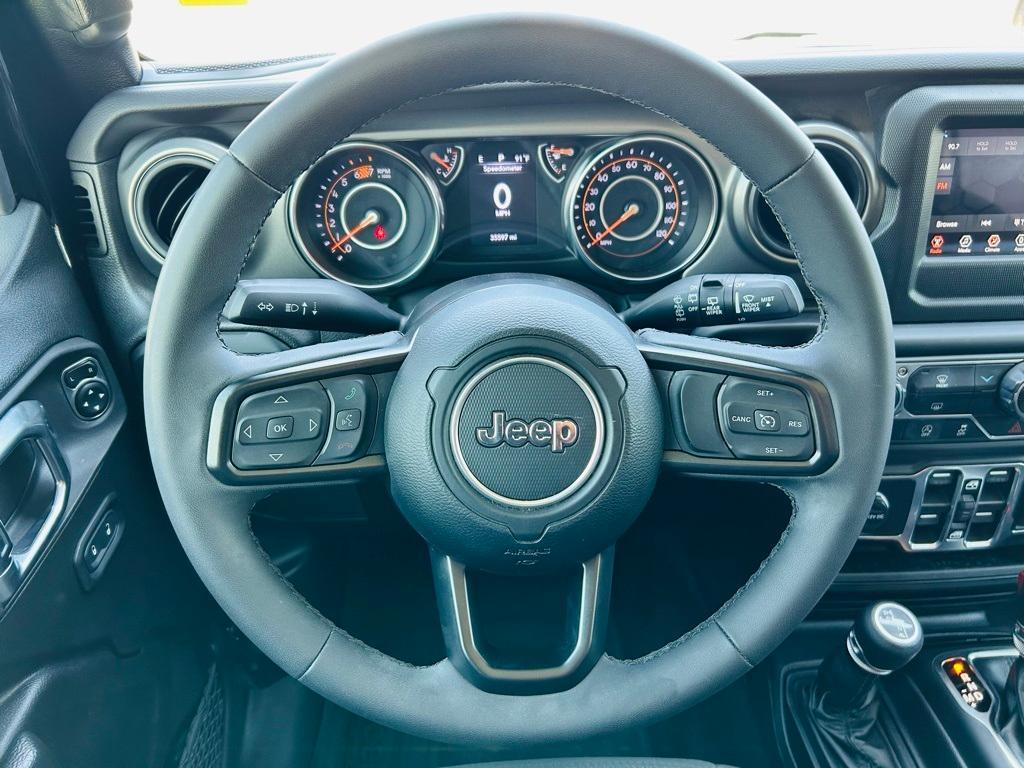 used 2023 Jeep Wrangler car, priced at $35,600