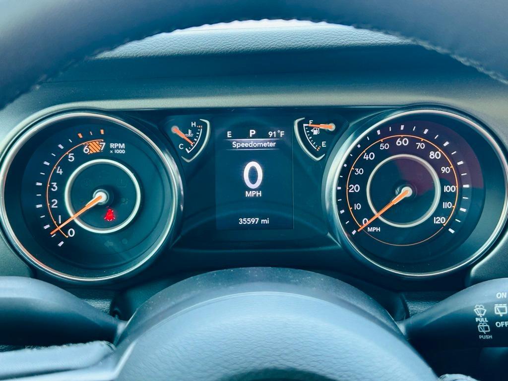 used 2023 Jeep Wrangler car, priced at $35,600