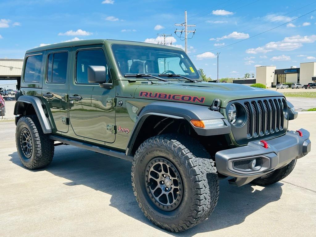 used 2022 Jeep Wrangler Unlimited car, priced at $43,500