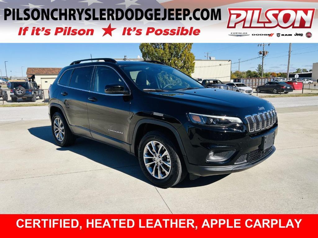 used 2022 Jeep Cherokee car, priced at $24,500
