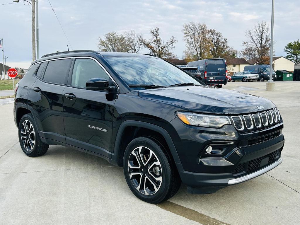 used 2022 Jeep Compass car, priced at $23,500
