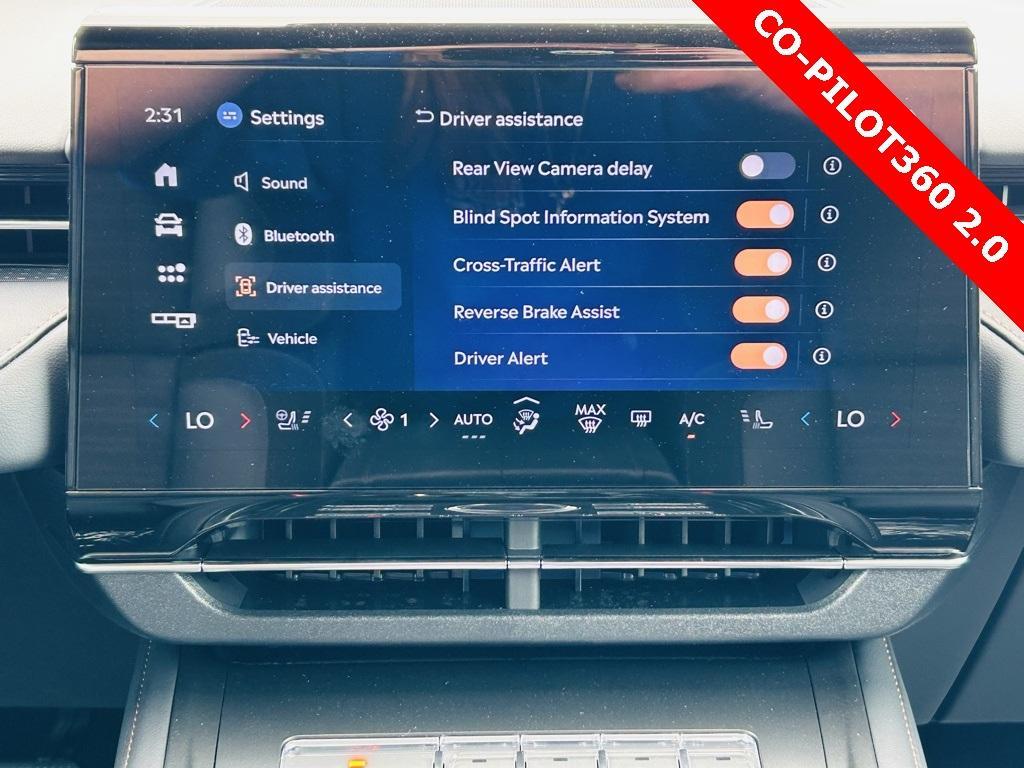 new 2025 Lincoln Nautilus car, priced at $65,280