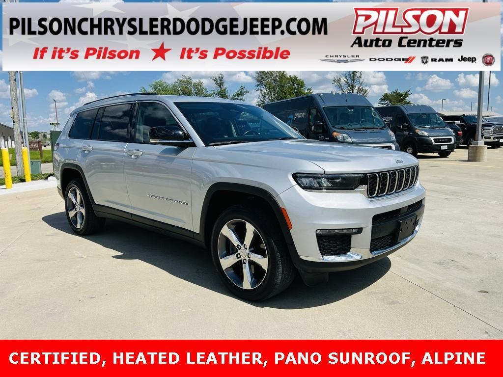 used 2022 Jeep Grand Cherokee L car, priced at $34,000