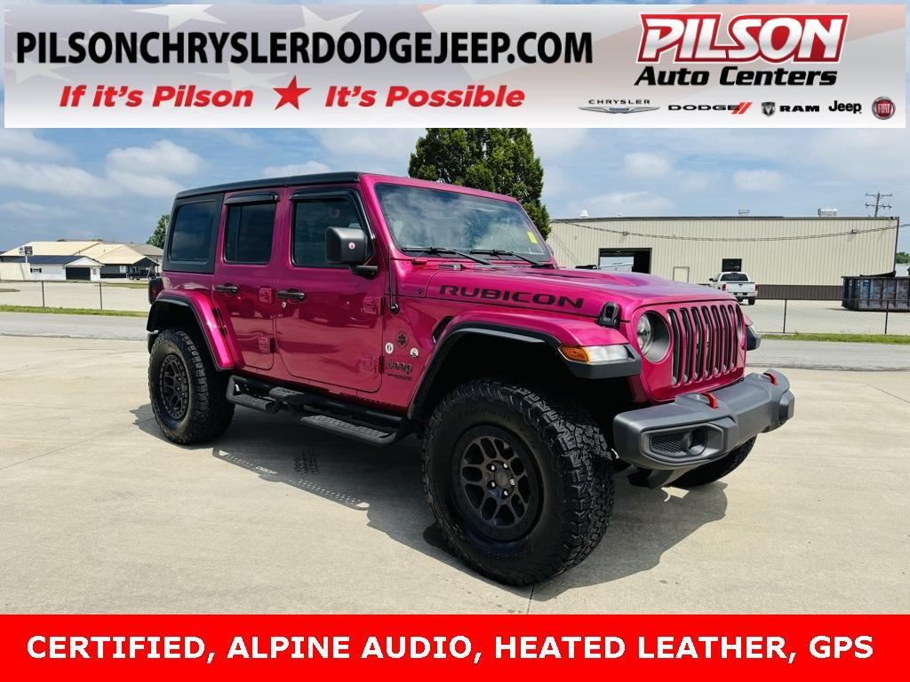 used 2021 Jeep Wrangler Unlimited car, priced at $42,000
