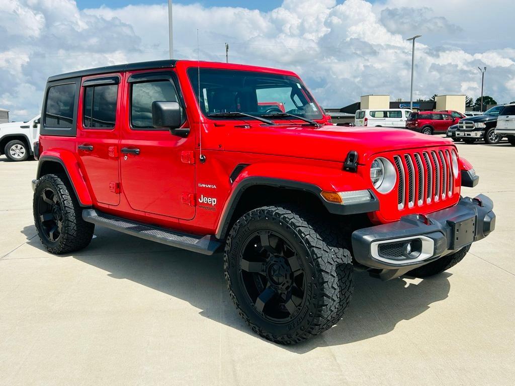 used 2018 Jeep Wrangler Unlimited car, priced at $25,000