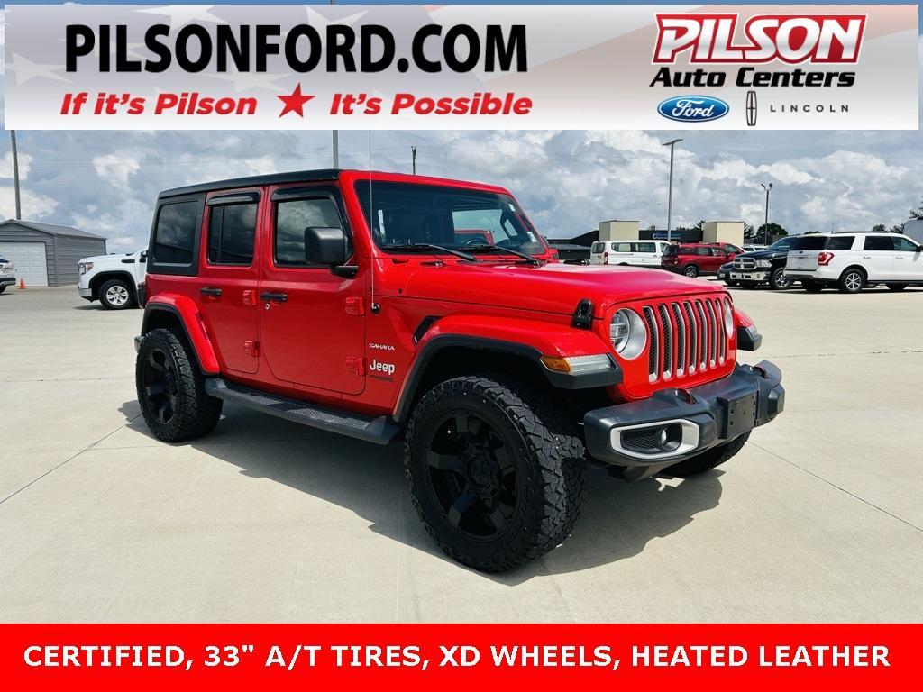 used 2018 Jeep Wrangler Unlimited car, priced at $25,000