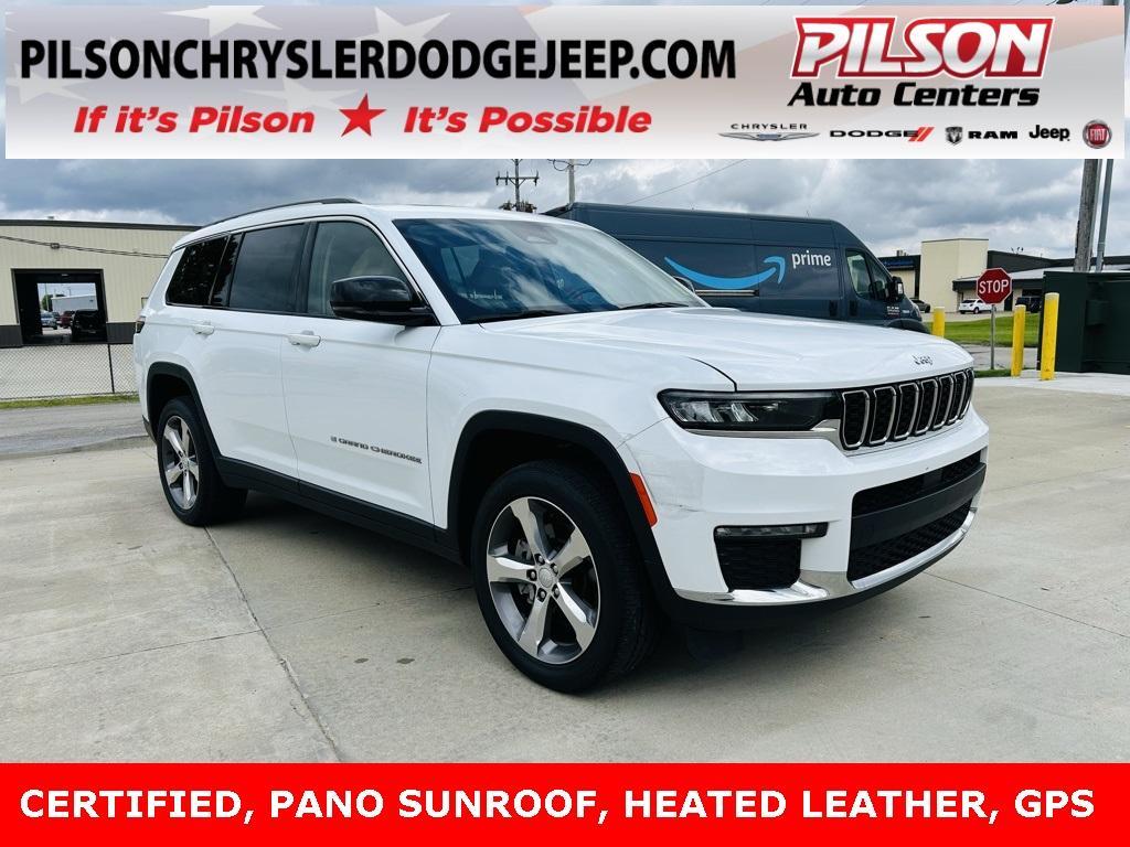 used 2022 Jeep Grand Cherokee L car, priced at $34,000