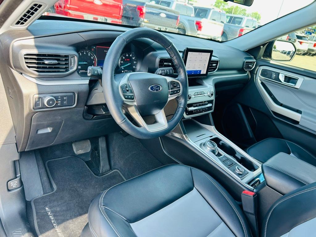 used 2022 Ford Explorer car, priced at $34,500