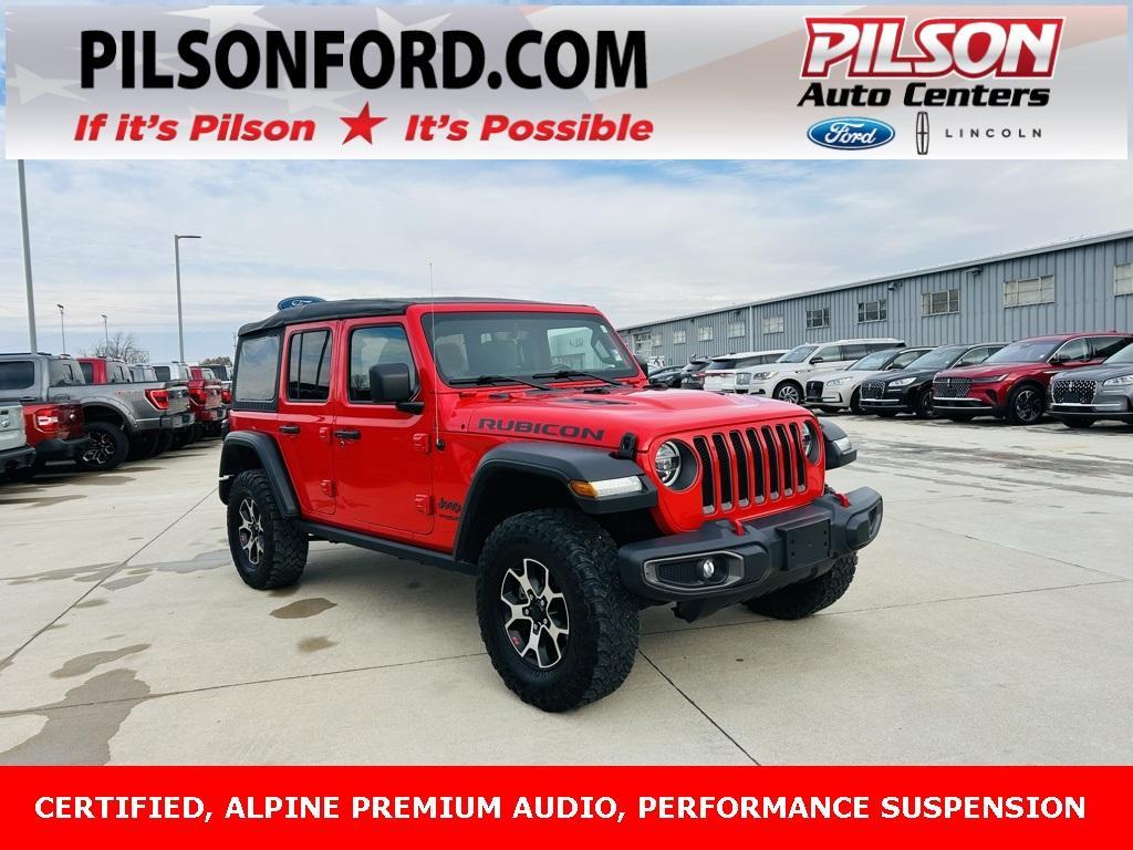 used 2020 Jeep Wrangler Unlimited car, priced at $35,000