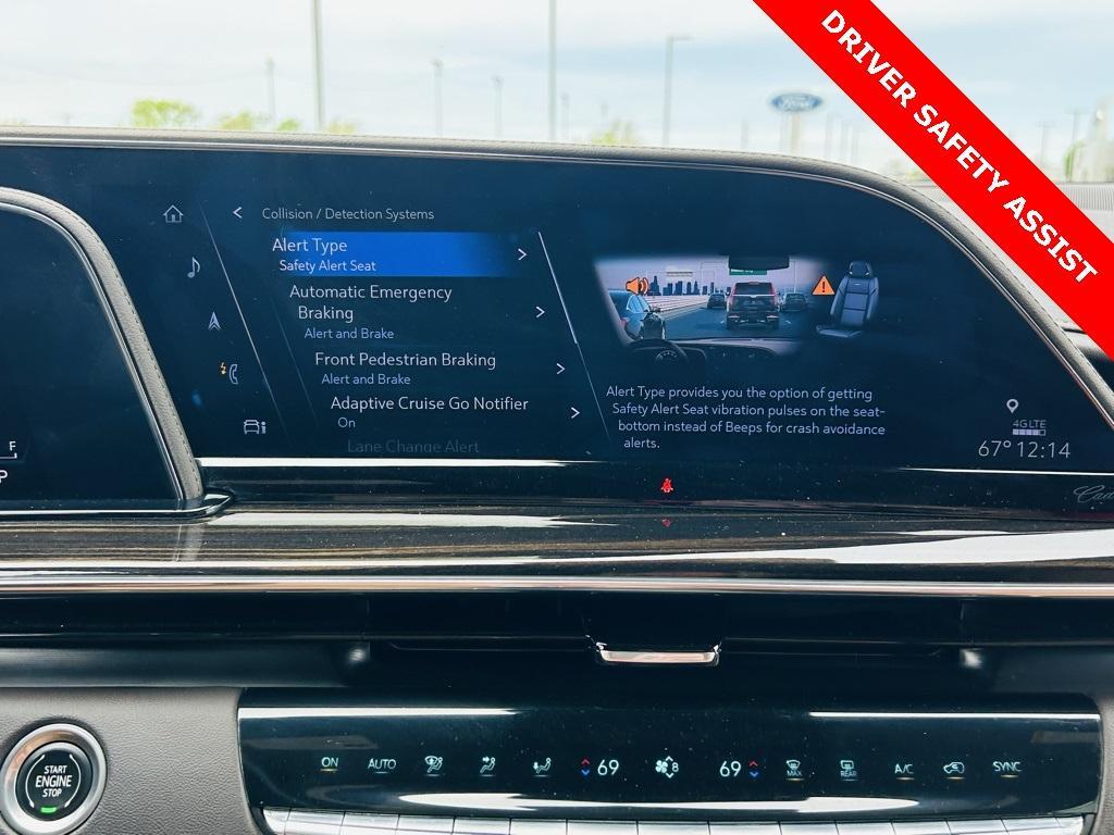 used 2023 Cadillac Escalade car, priced at $58,000