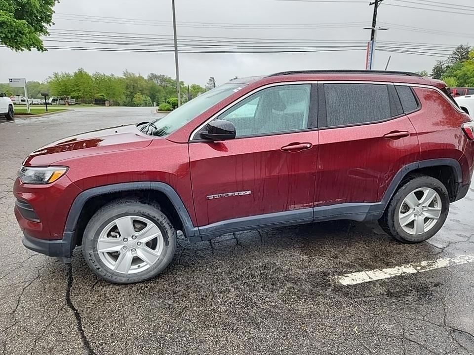 used 2022 Jeep Compass car, priced at $22,500