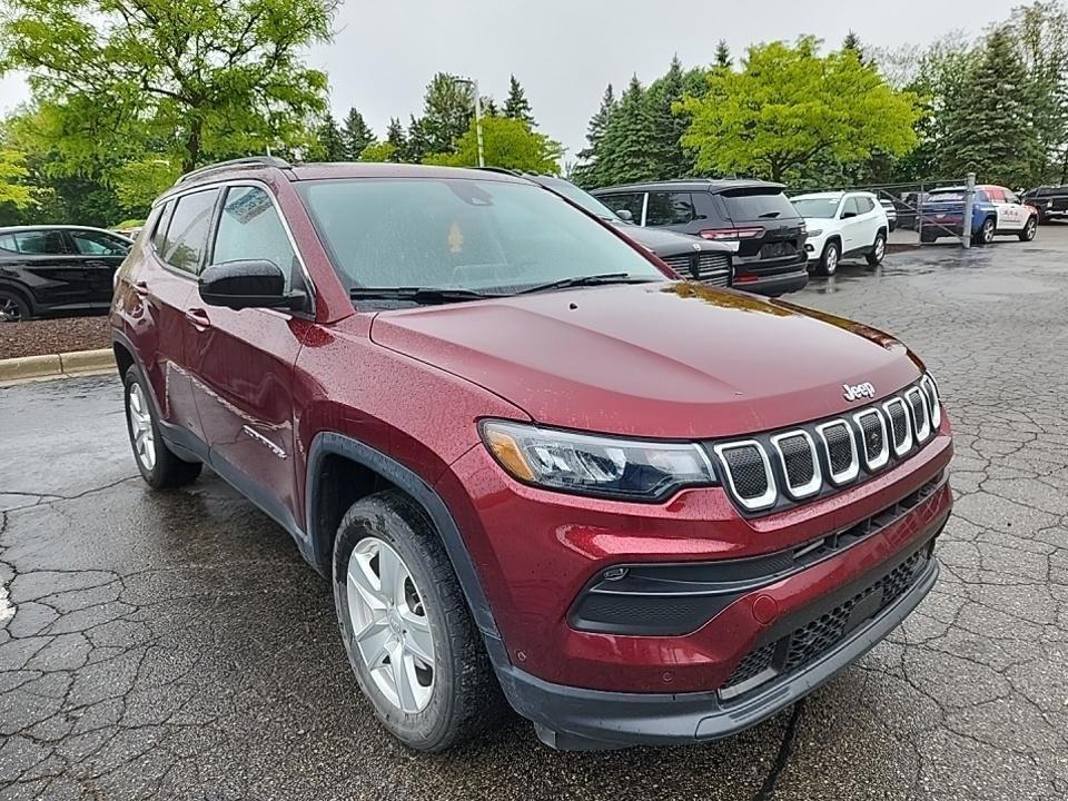 used 2022 Jeep Compass car, priced at $22,500
