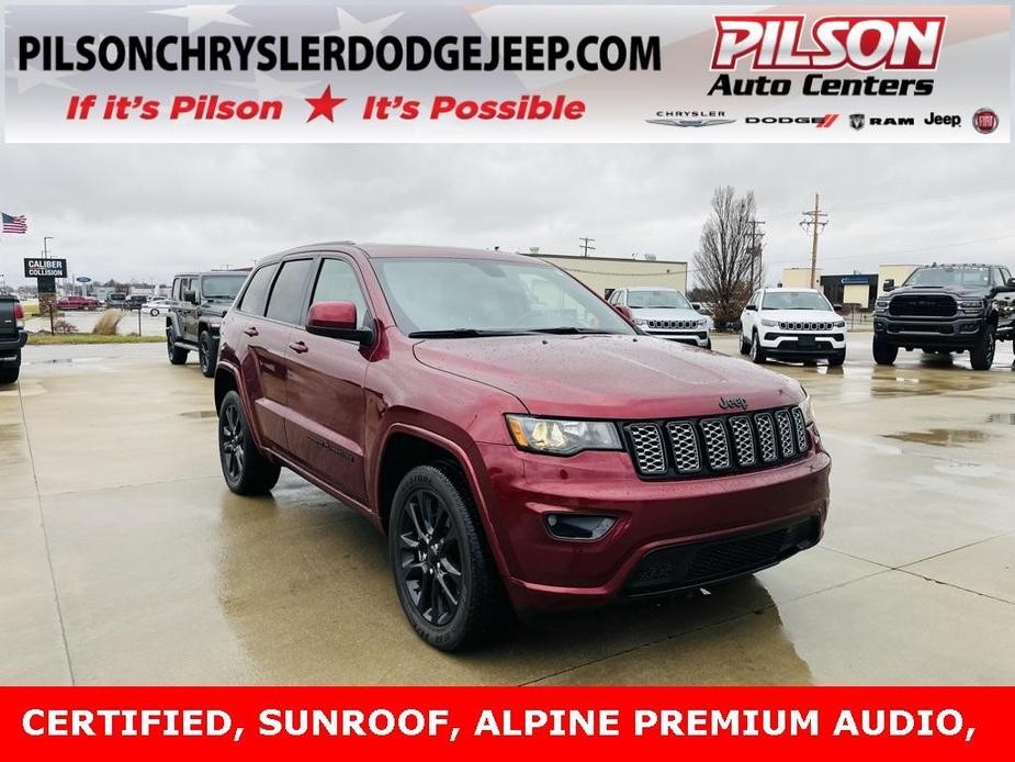 used 2021 Jeep Grand Cherokee car, priced at $26,500