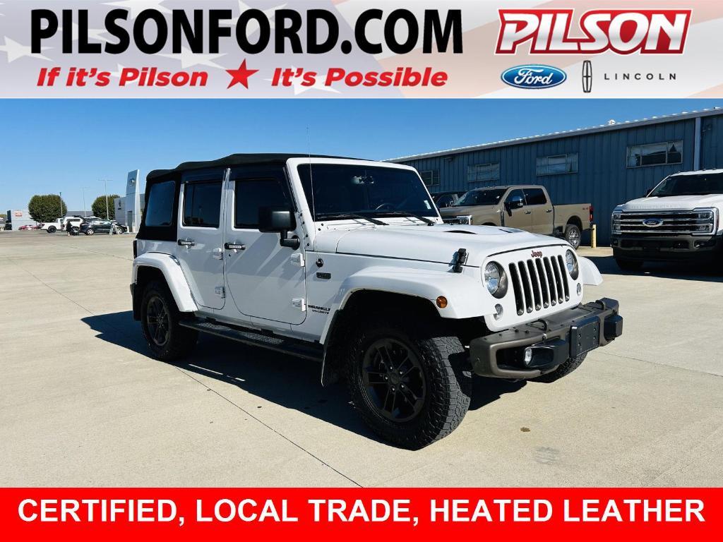 used 2016 Jeep Wrangler Unlimited car, priced at $20,500