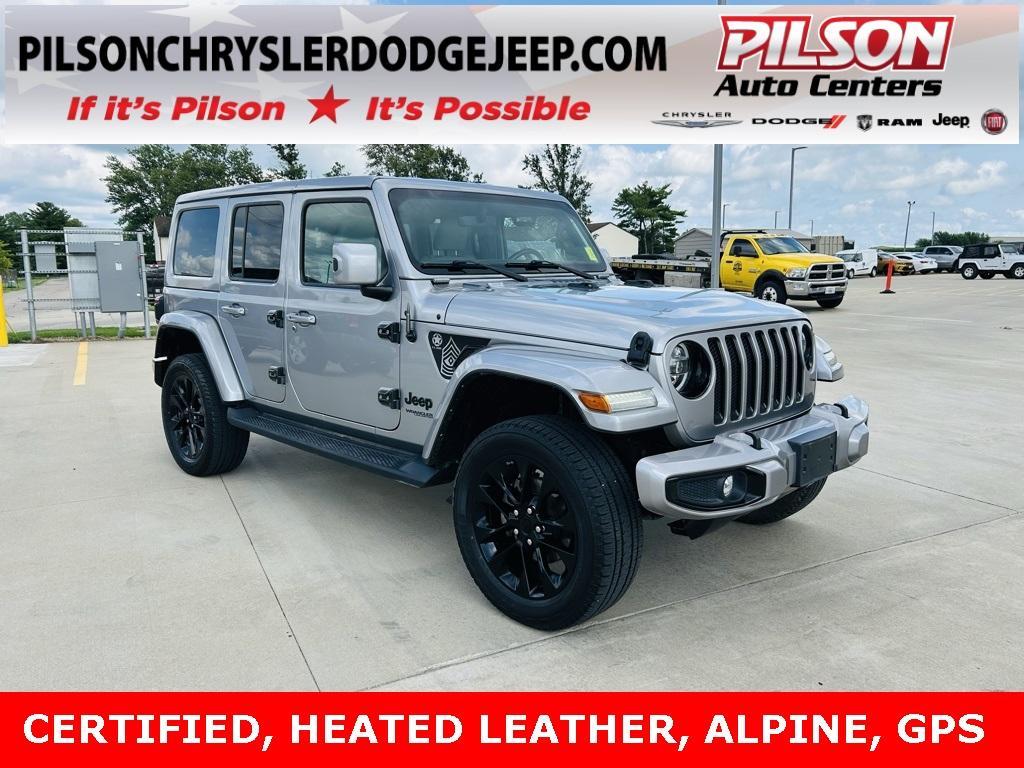 used 2021 Jeep Wrangler Unlimited car, priced at $34,500