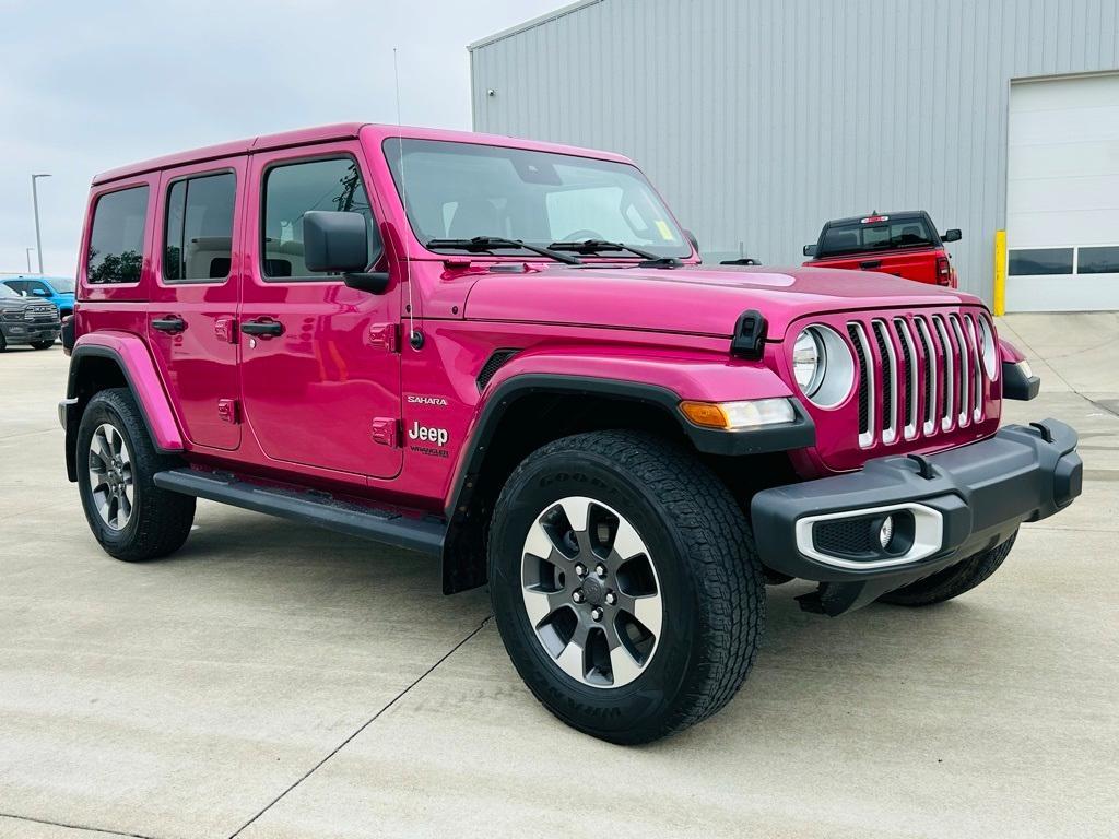 used 2022 Jeep Wrangler Unlimited car, priced at $37,500