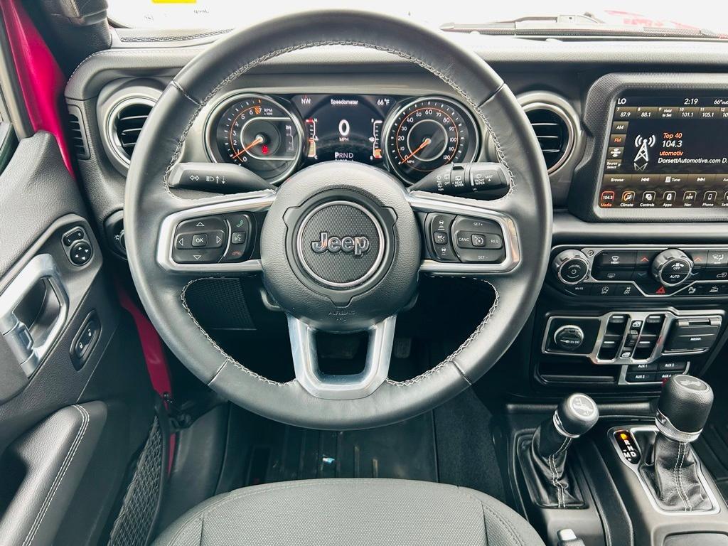 used 2022 Jeep Wrangler Unlimited car, priced at $37,500