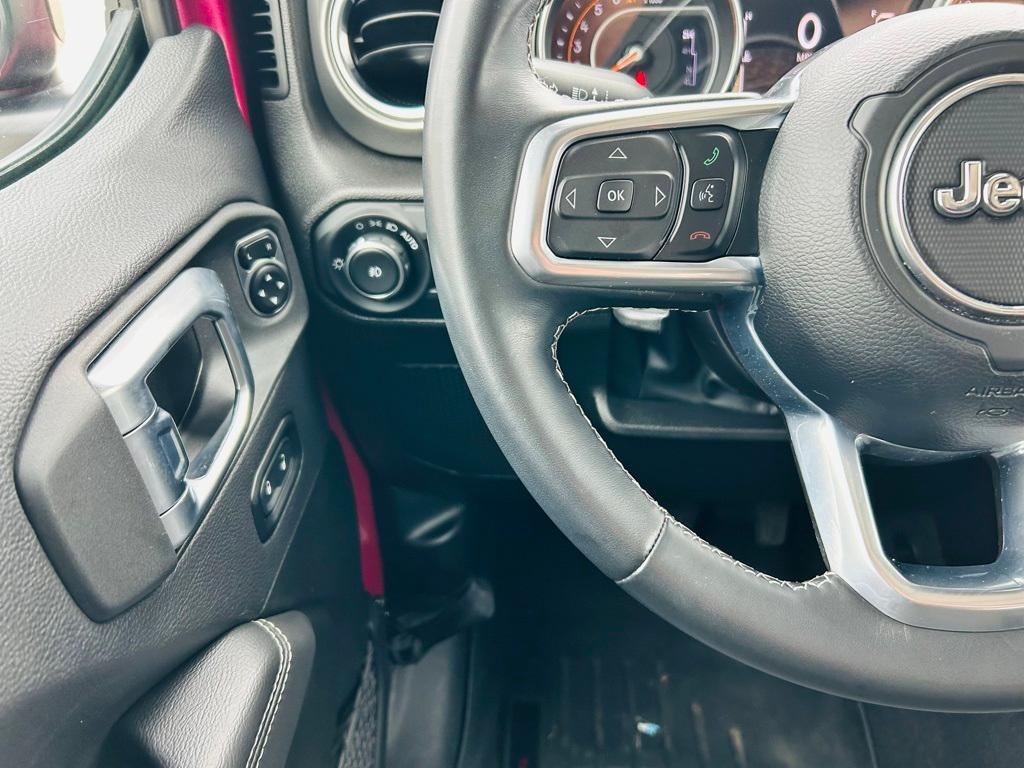 used 2022 Jeep Wrangler Unlimited car, priced at $37,500