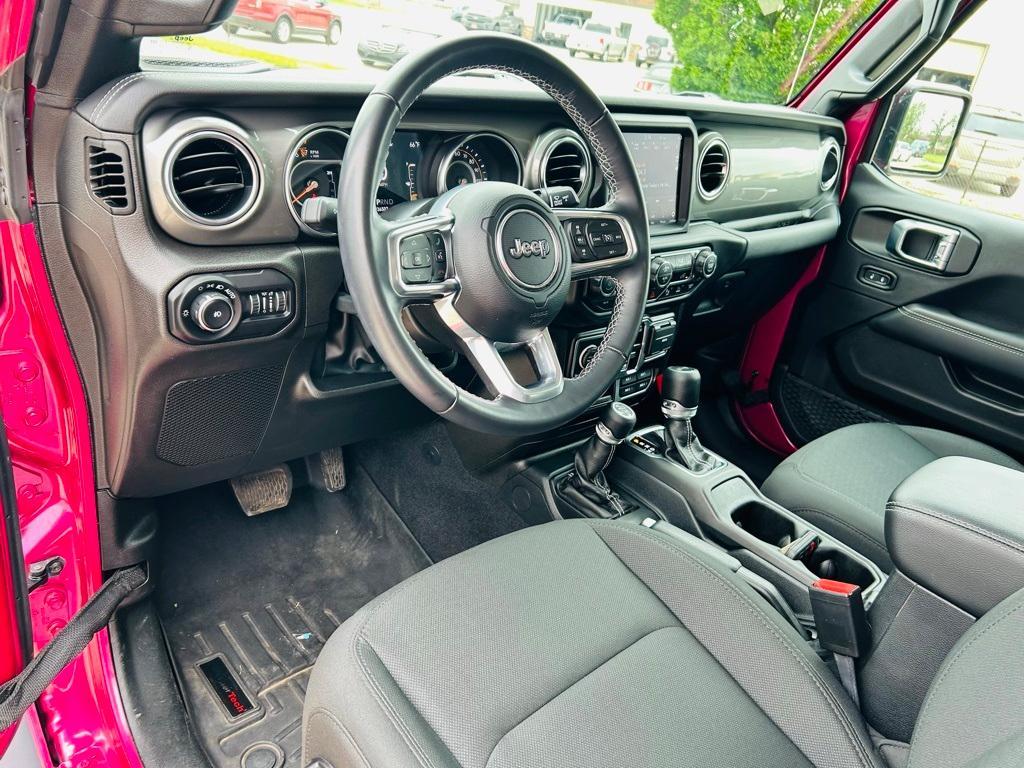 used 2022 Jeep Wrangler Unlimited car, priced at $37,500