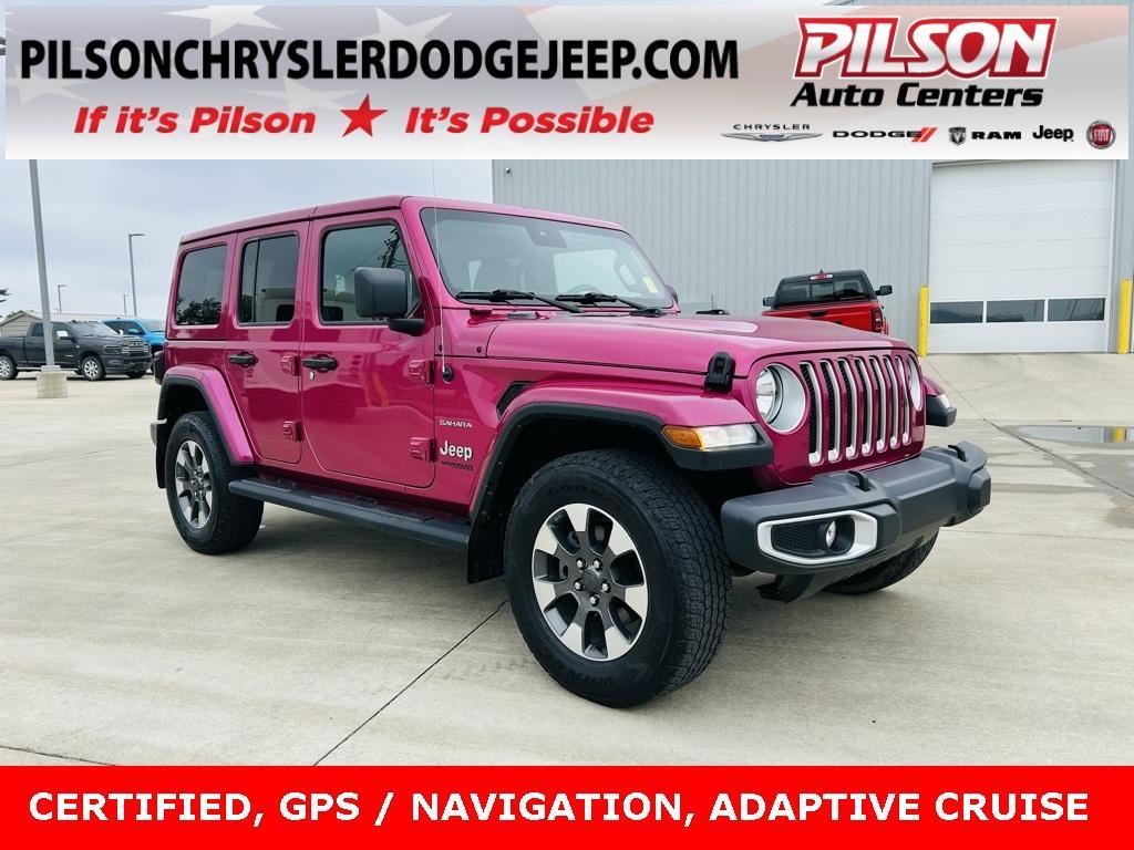 used 2022 Jeep Wrangler Unlimited car, priced at $37,500