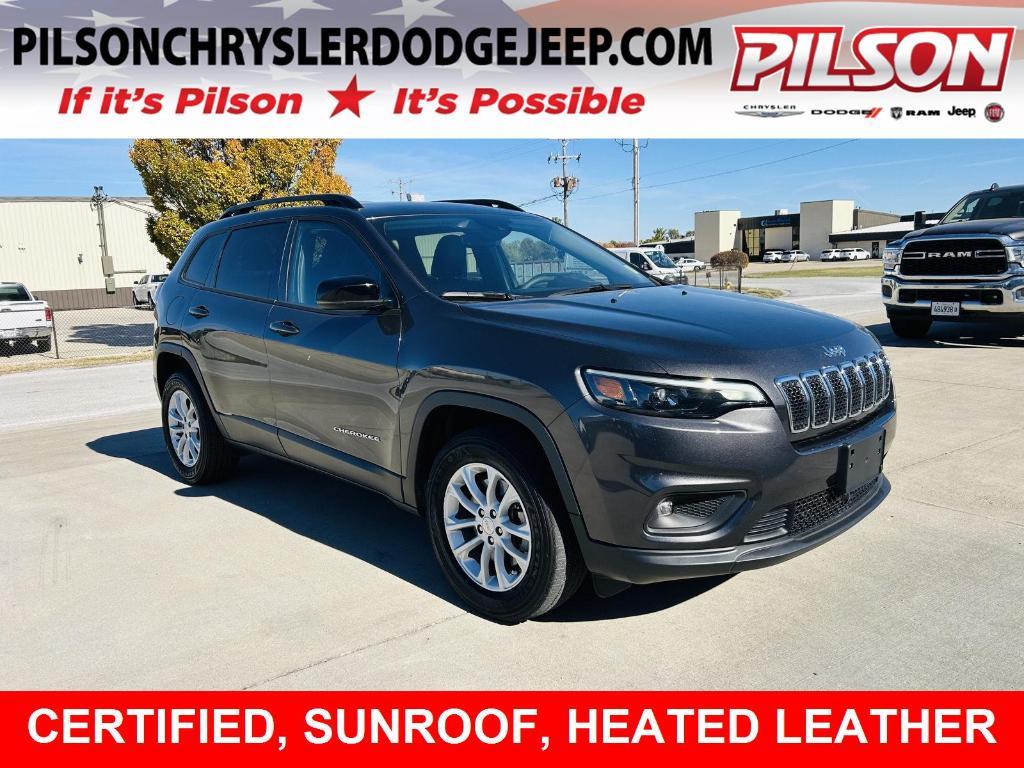used 2022 Jeep Cherokee car, priced at $24,400