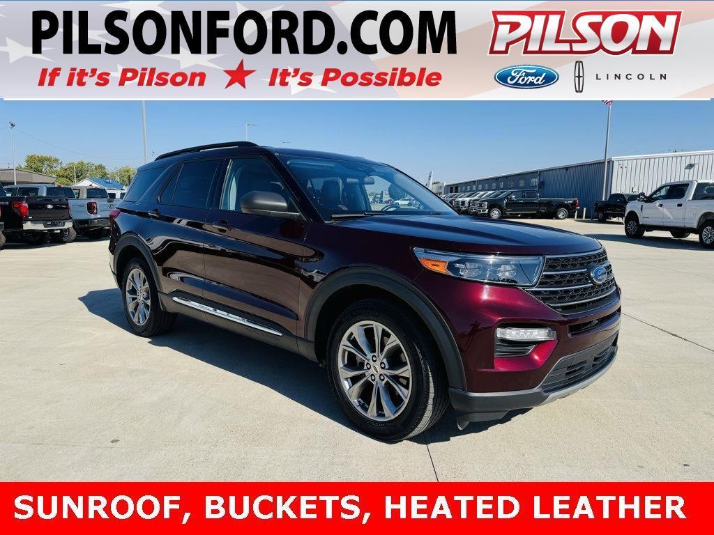 used 2022 Ford Explorer car, priced at $35,000