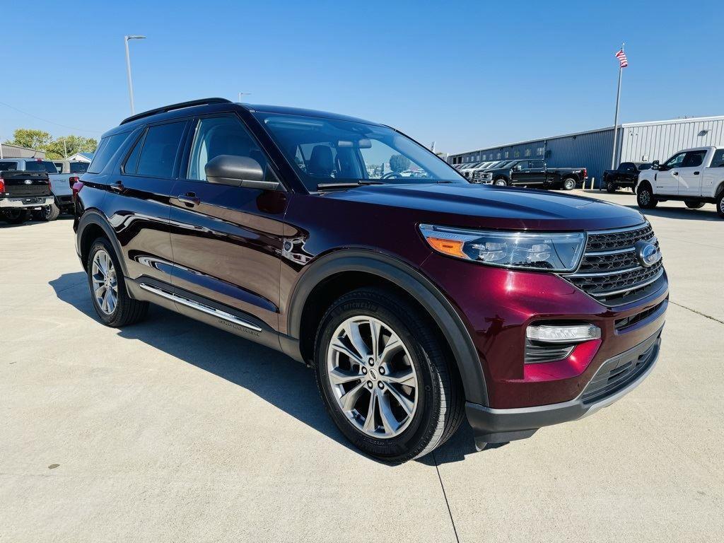 used 2022 Ford Explorer car, priced at $35,000