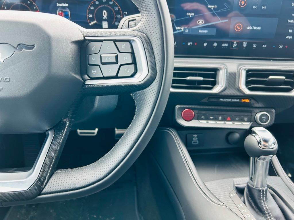 new 2025 Ford Mustang car, priced at $55,277
