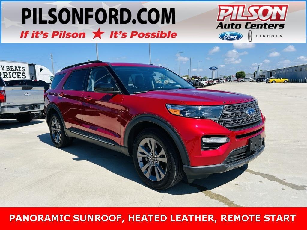 used 2022 Ford Explorer car, priced at $34,600