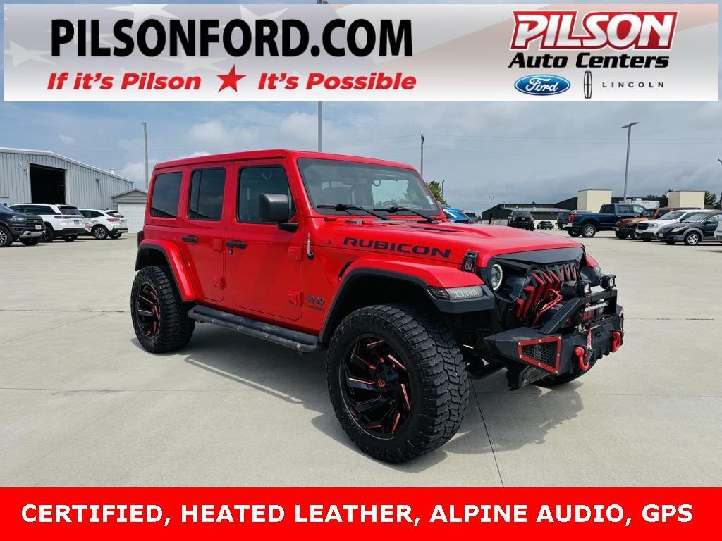 used 2019 Jeep Wrangler Unlimited car, priced at $32,500
