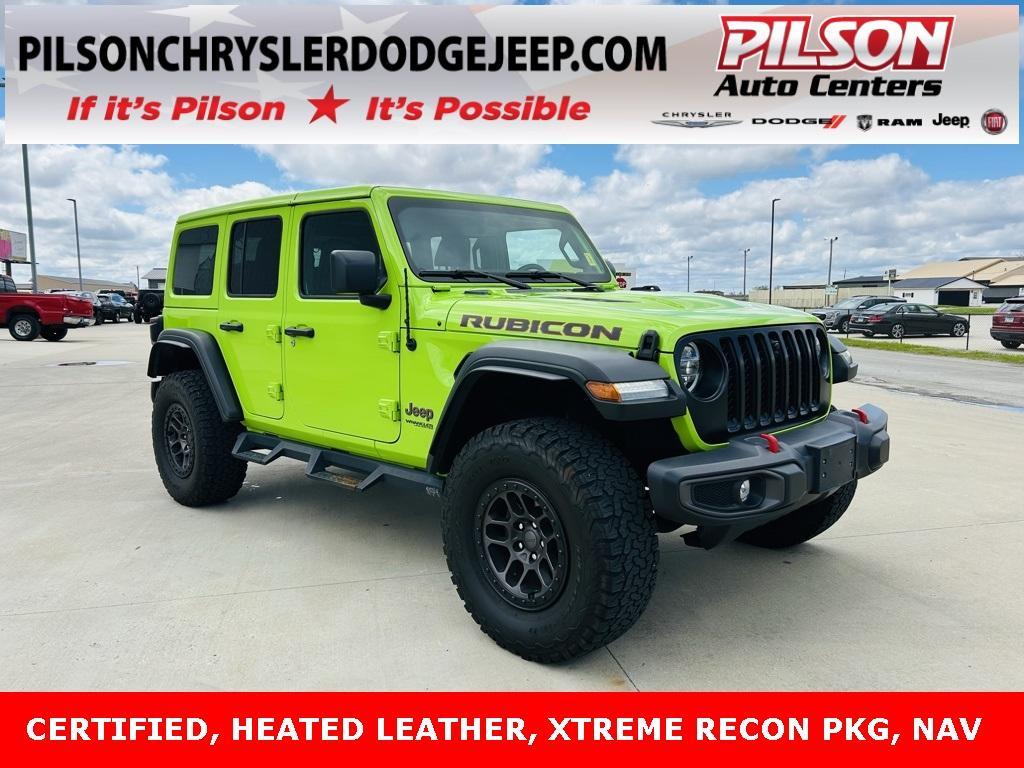 used 2021 Jeep Wrangler Unlimited car, priced at $42,000