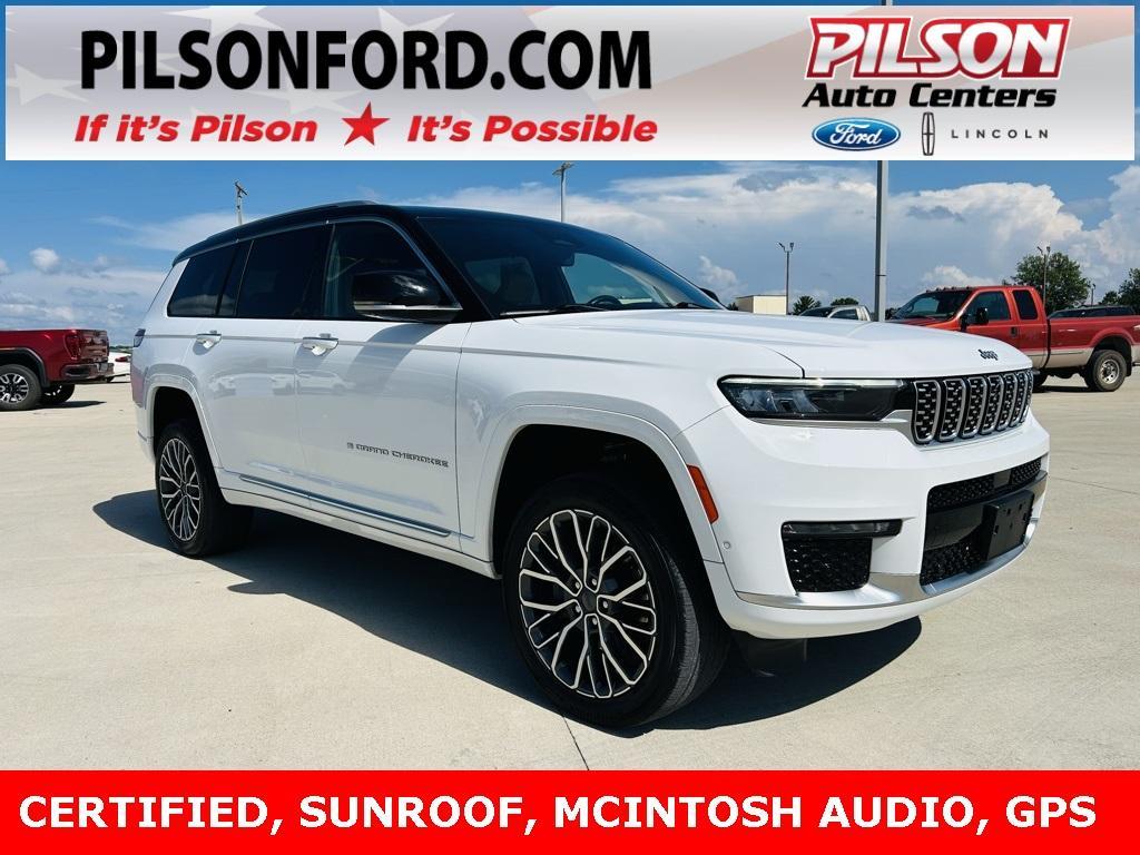 used 2021 Jeep Grand Cherokee L car, priced at $40,000