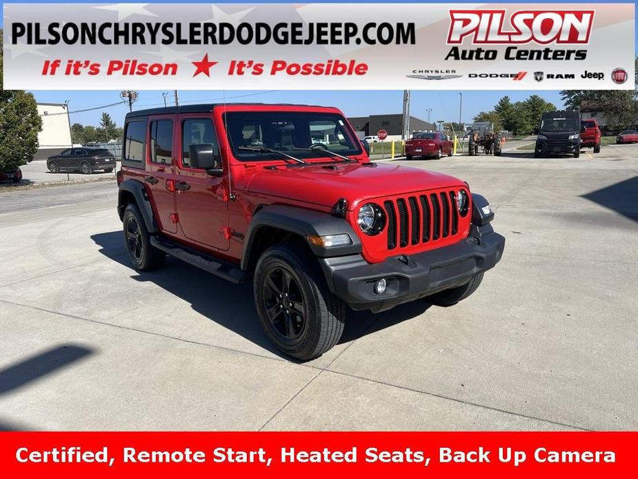 used 2022 Jeep Wrangler Unlimited car, priced at $32,000